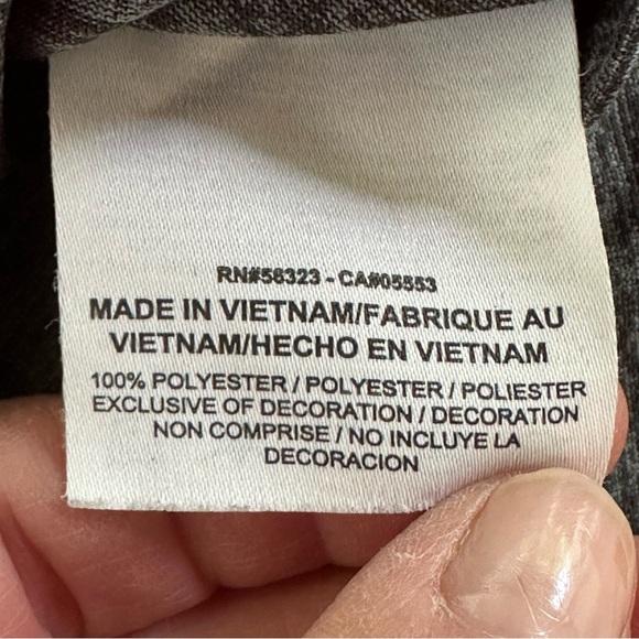 Nike Gray Dri-Fit Lightweight Hooded Long Sleeve Athletic Sports Top Size XS - Picture 5 of 10